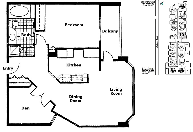 Floor plan 610