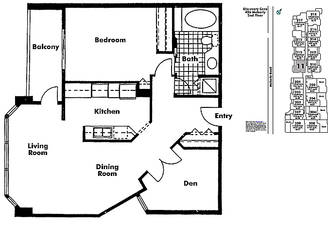 Floor plan 611