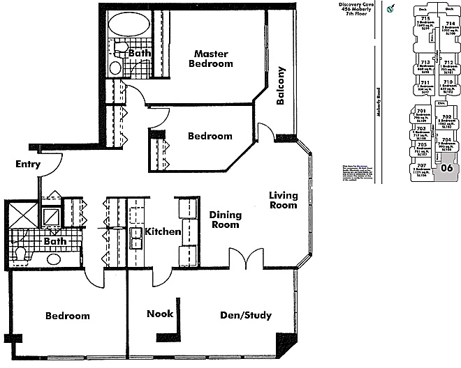 Floor plan 706