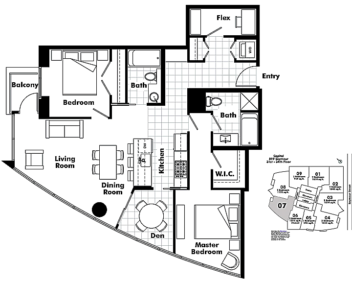 Floor plan 3207