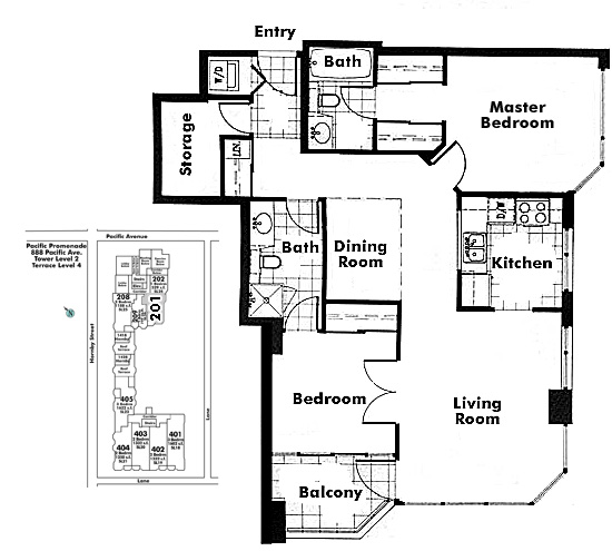 Floor plan 201