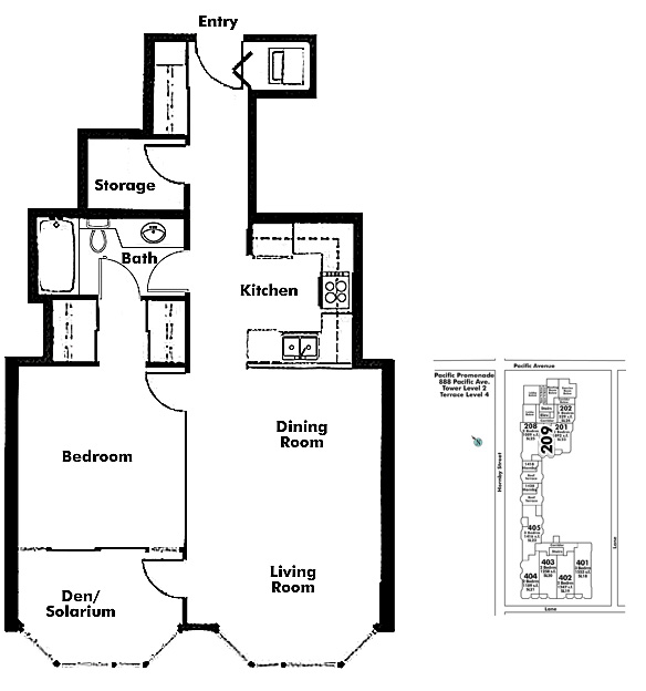 Floor plan 209