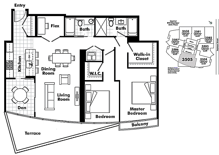 Floor plan 3505