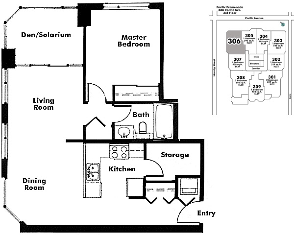 Floor plan 306