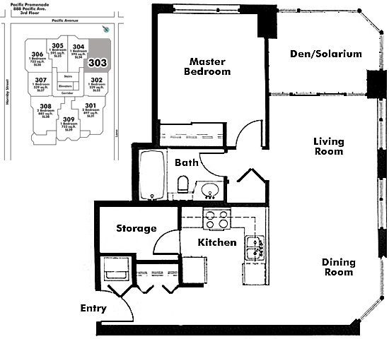 Floor plan 303