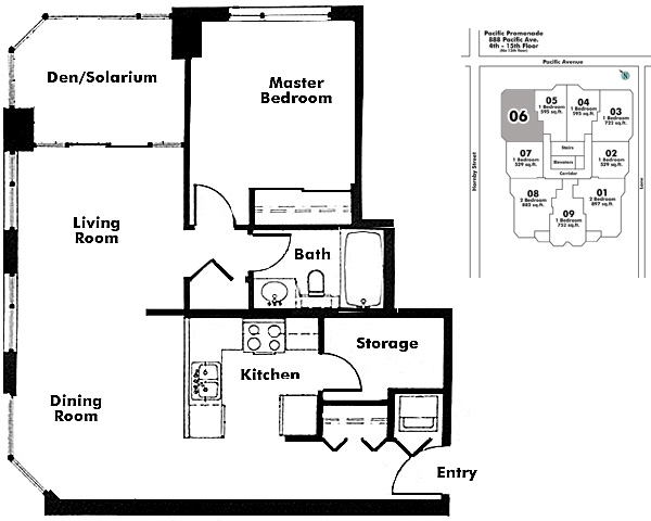 Floor plan 706