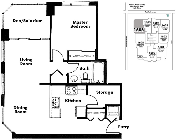 Floor plan 1606
