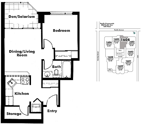 Floor plan 1604
