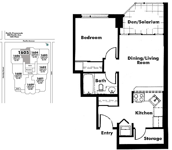 Floor plan 1605
