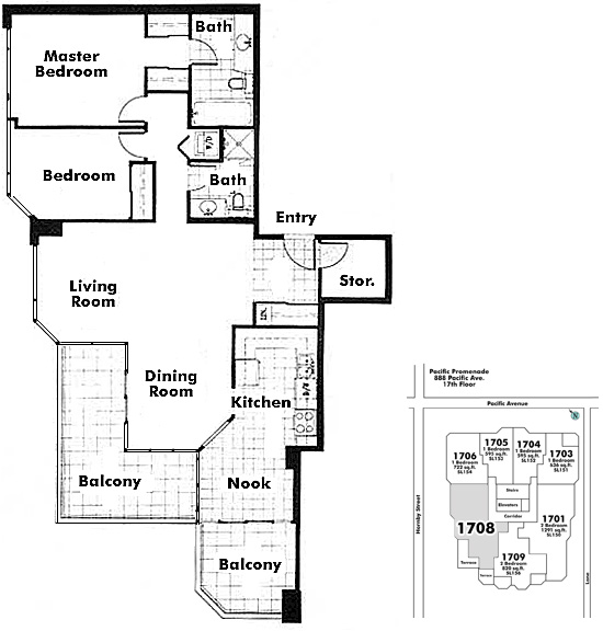 Floor plan 1708