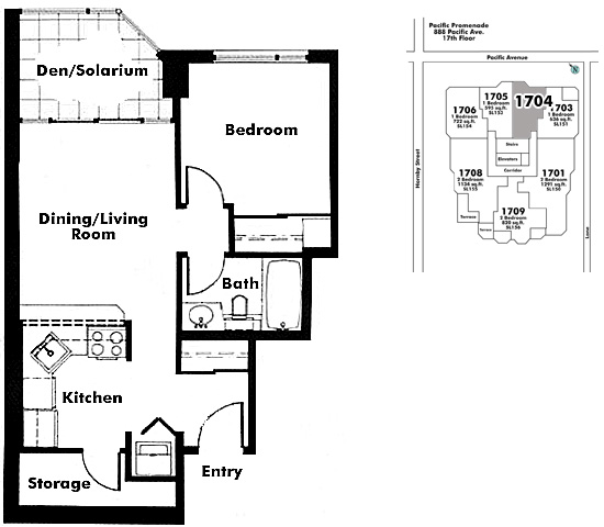 Floor plan 1704