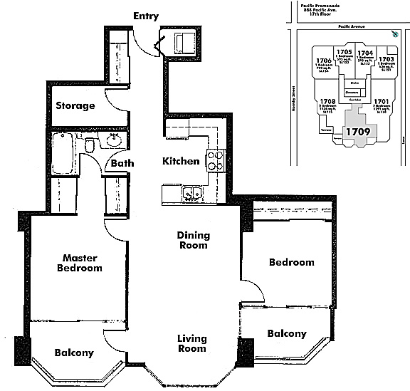 Floor plan 1709