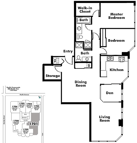 Floor plan 1701