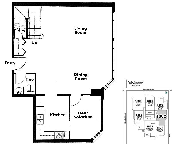 Floor plan PH1802