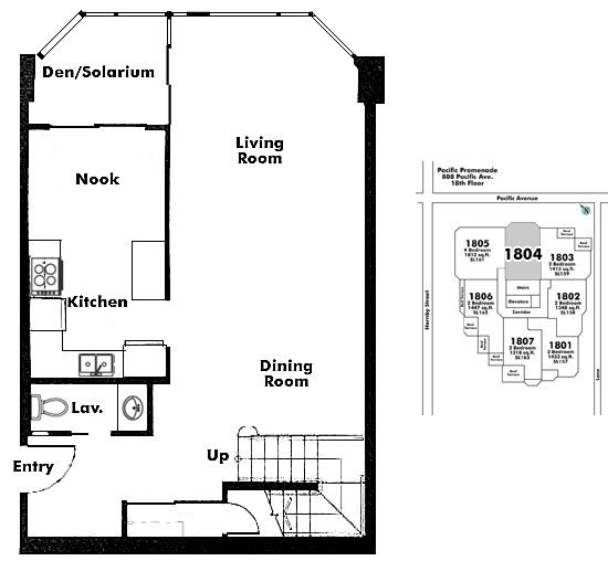 Floor plan PH1804