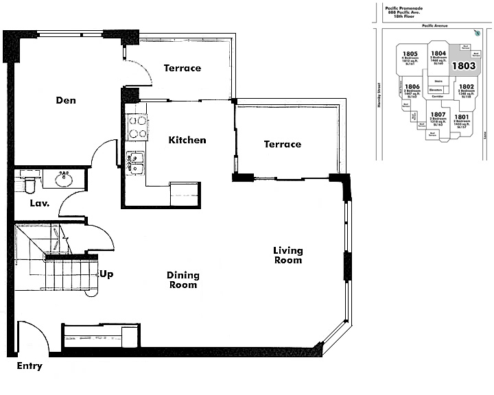Floor plan PH1803