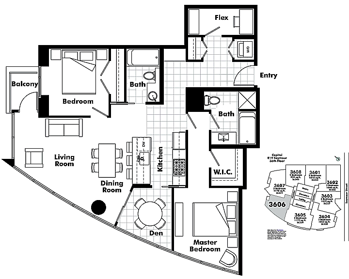 Floor plan 3606