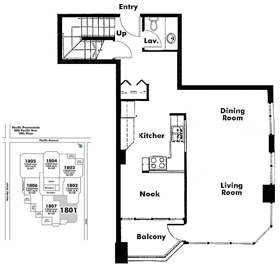 Floor plan PH1801