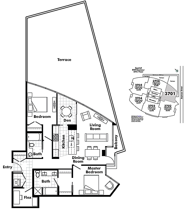 Floor plan 3701