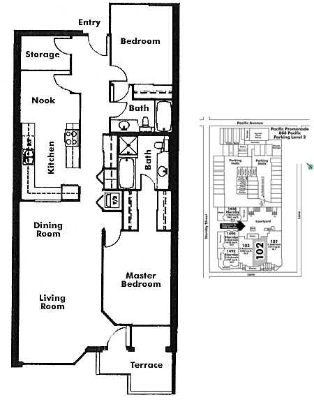 Floor plan 102