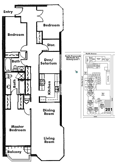Floor plan 201
