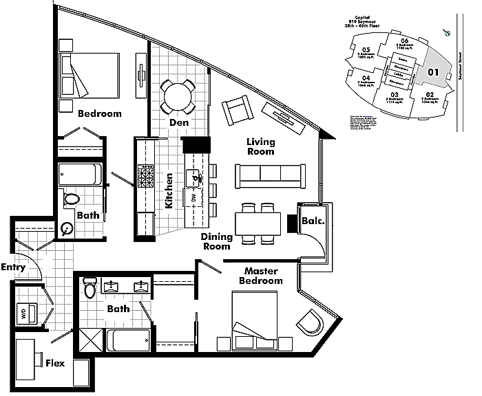 Floor plan 3801
