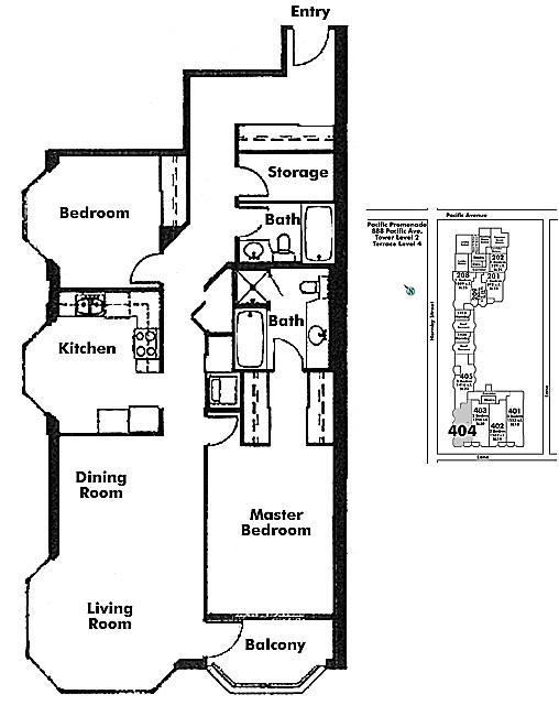 Floor plan 404