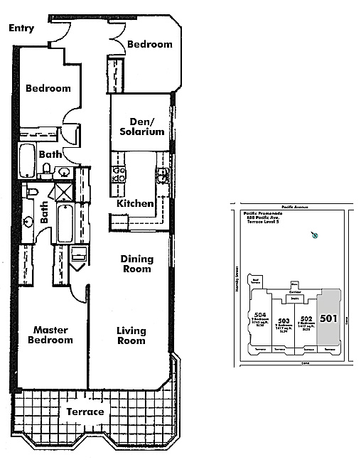 Floor plan 501