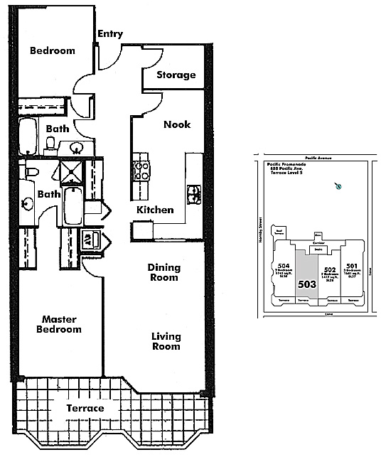 Floor plan 503