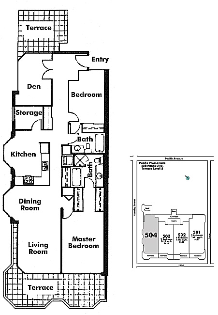 Floor plan 504