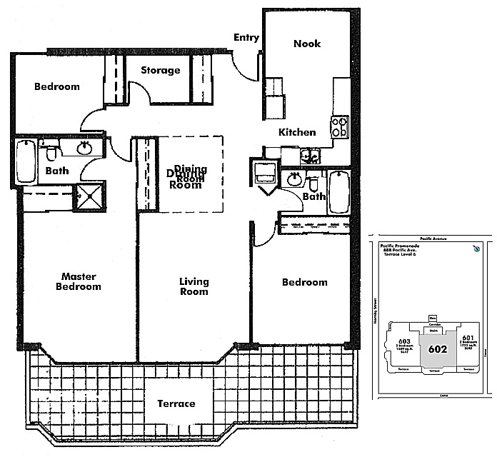 Floor plan 602