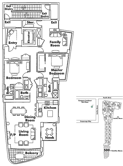 Floor plan 500