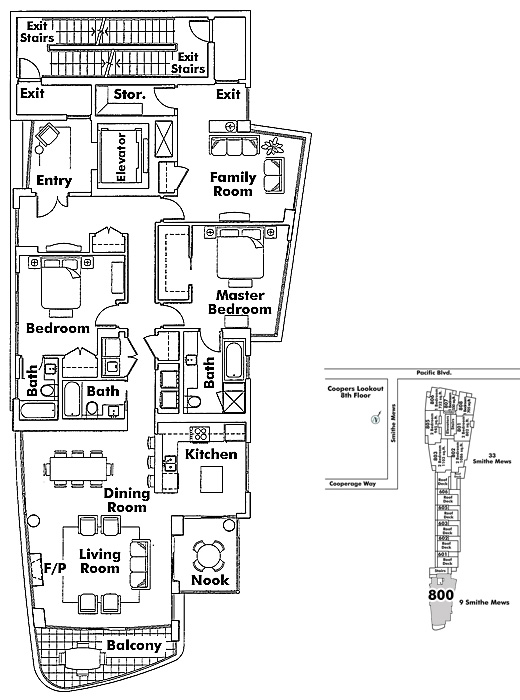 Floor plan 800