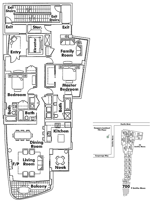 Floor plan 700