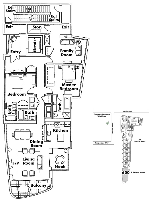 Floor plan 600