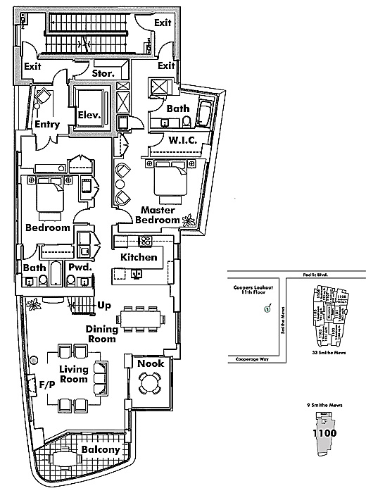 Floor plan 1100