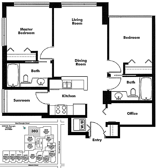 Floor plan 303