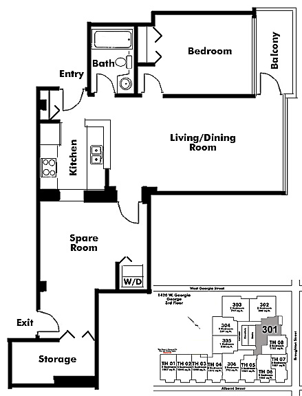 Floor plan 301