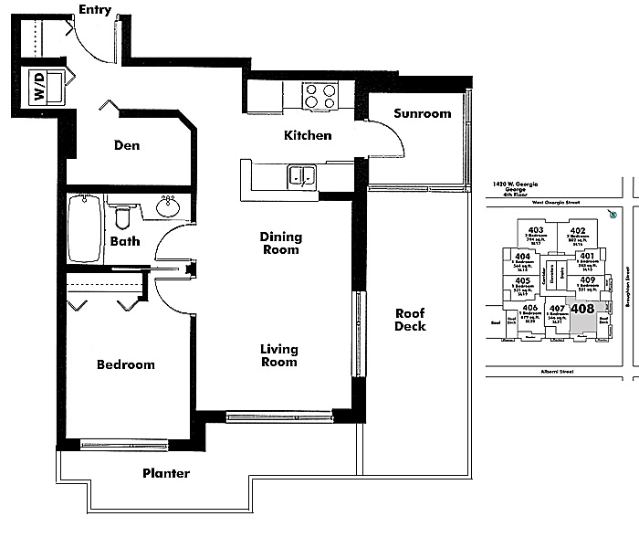 Floor plan 408