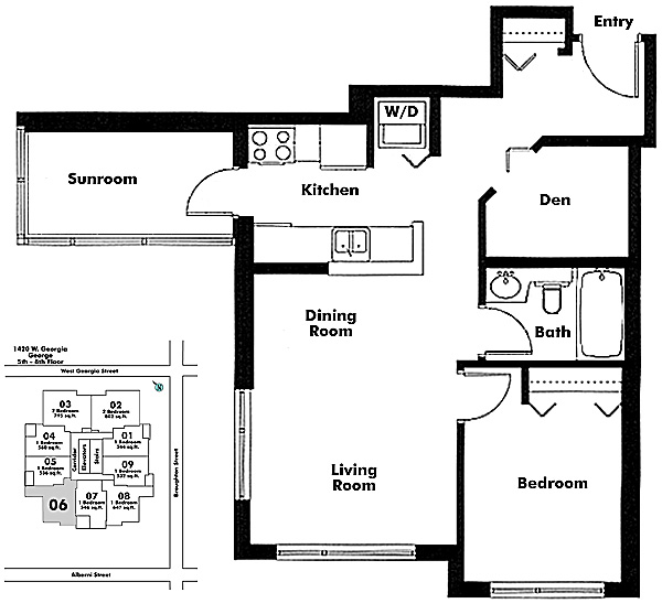 Floor plan 706