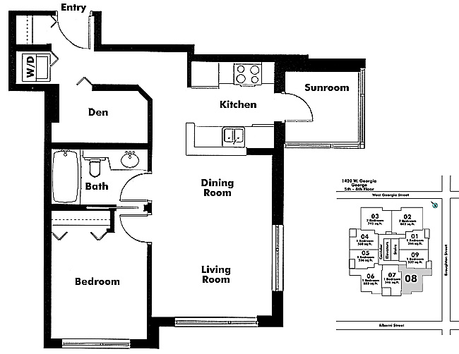 Floor plan 708