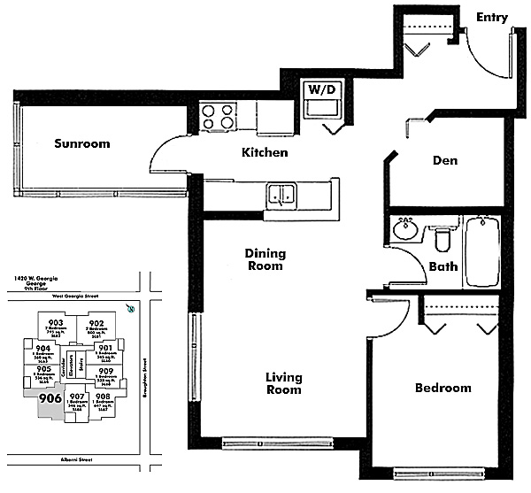 Floor plan 906