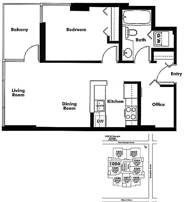 Floor plan 1004