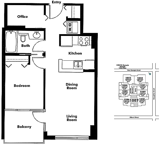 Floor plan 1007