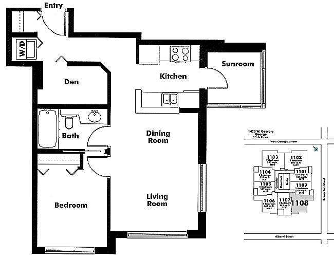 Floor plan 1108