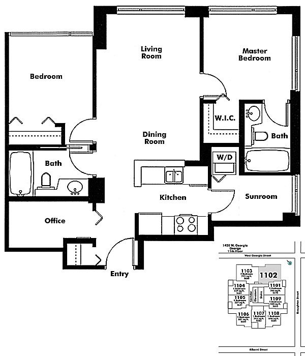 Floor plan 1102
