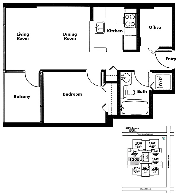 Floor plan 1205