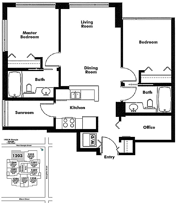 Floor plan 1203