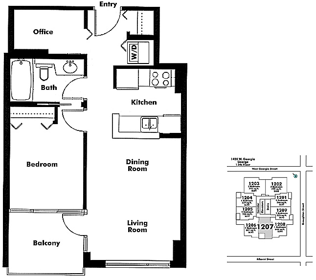 Floor plan 1207