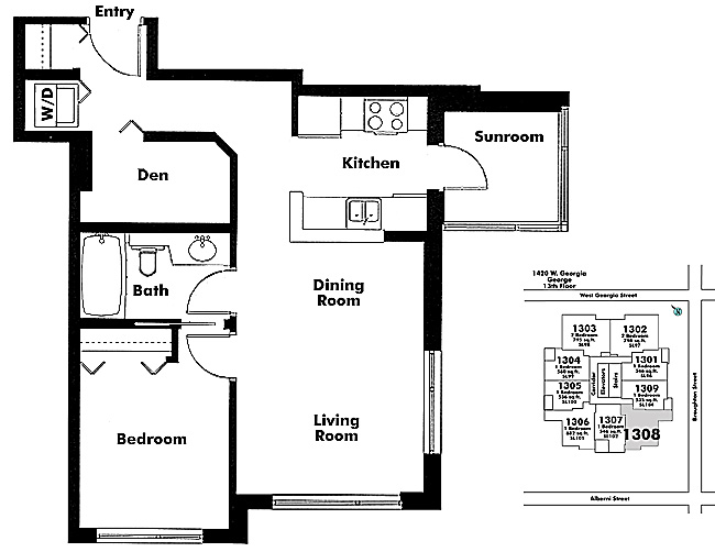 Floor plan 1308